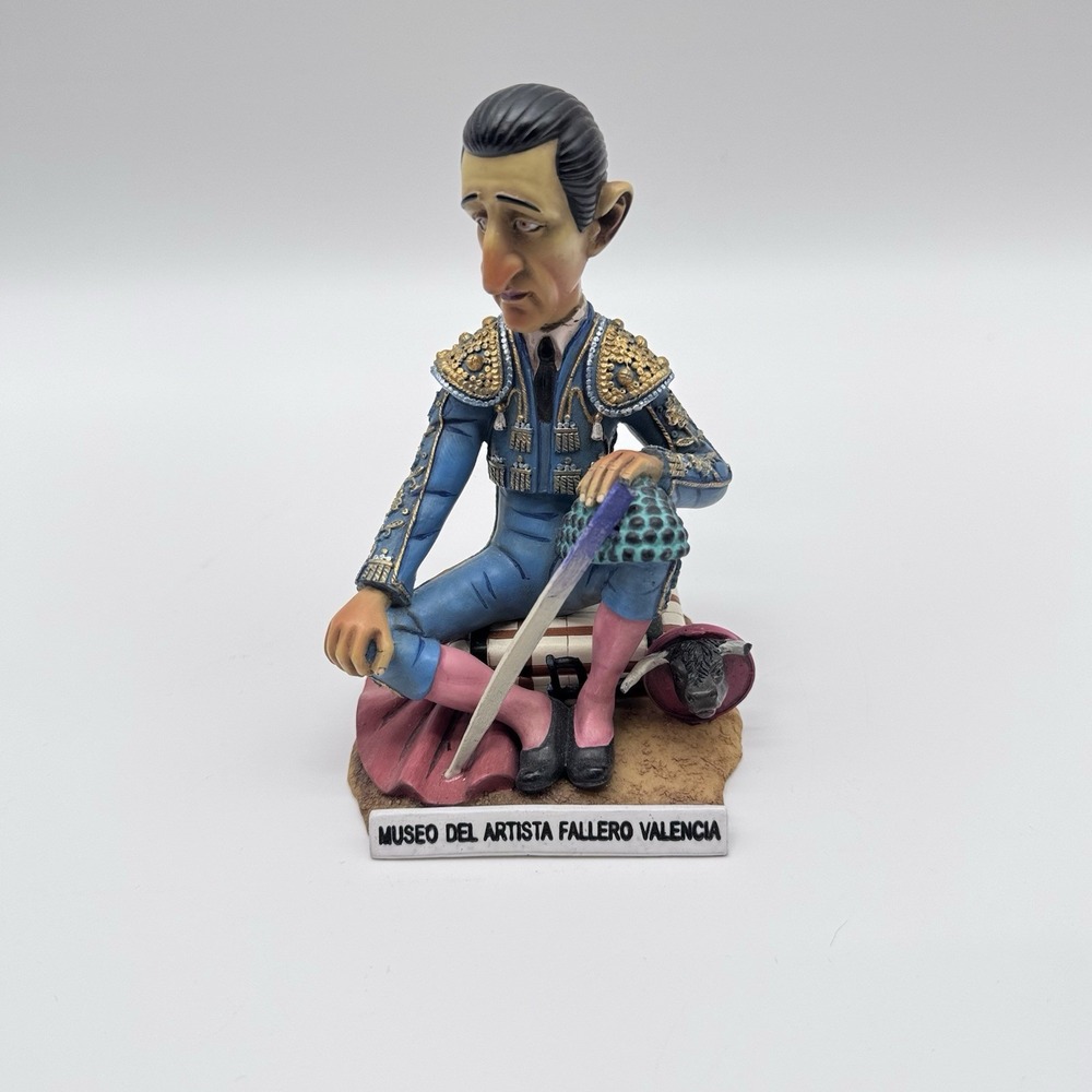 Manolete "Manuel Rodriguez Sanchez" Caricature Figurine Feature Fallero Valencia